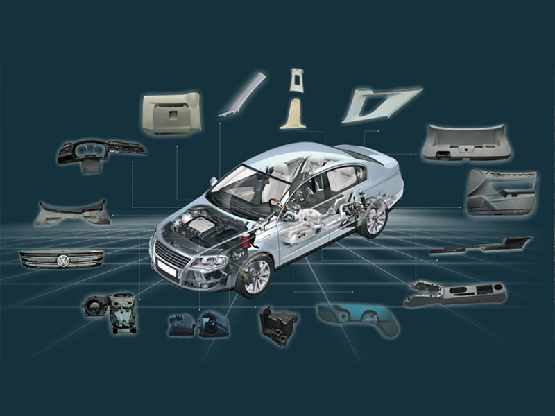 Why is the advantage of mold temperature machines so significant in the automotive manufacturing industry?